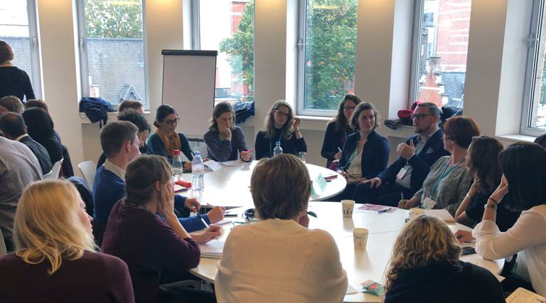 Participants of the CLARITY workshop discuss about adaption options