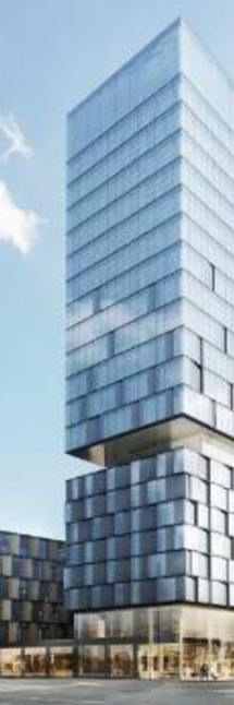 Tower project "NeuBau 3" in the austrian city of Linz