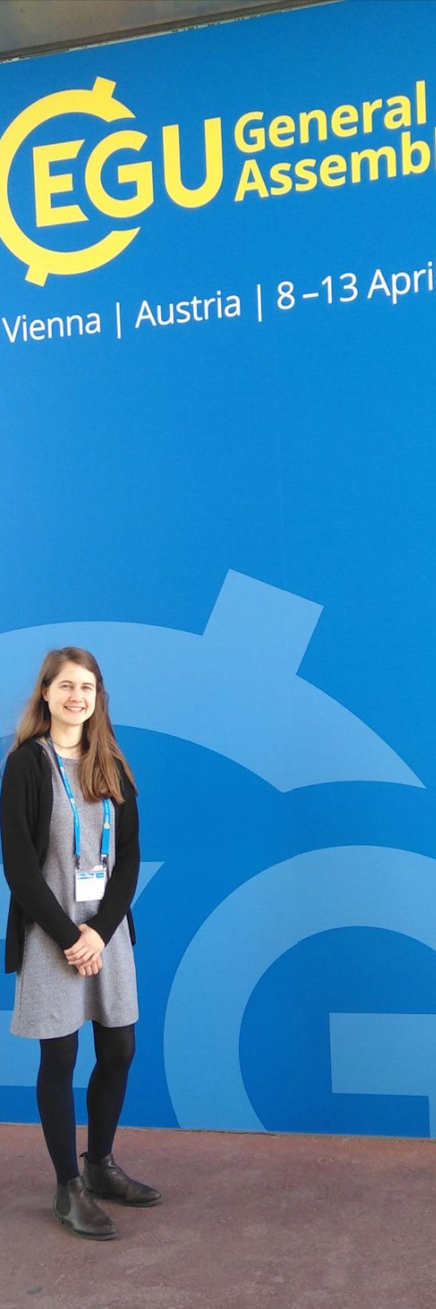 Astrid Kainz at EGU 2018