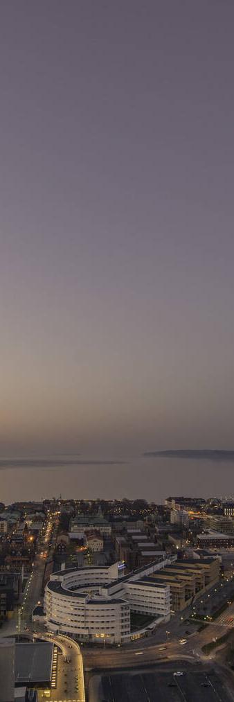 The City of Jönköping by the Lake Vättern